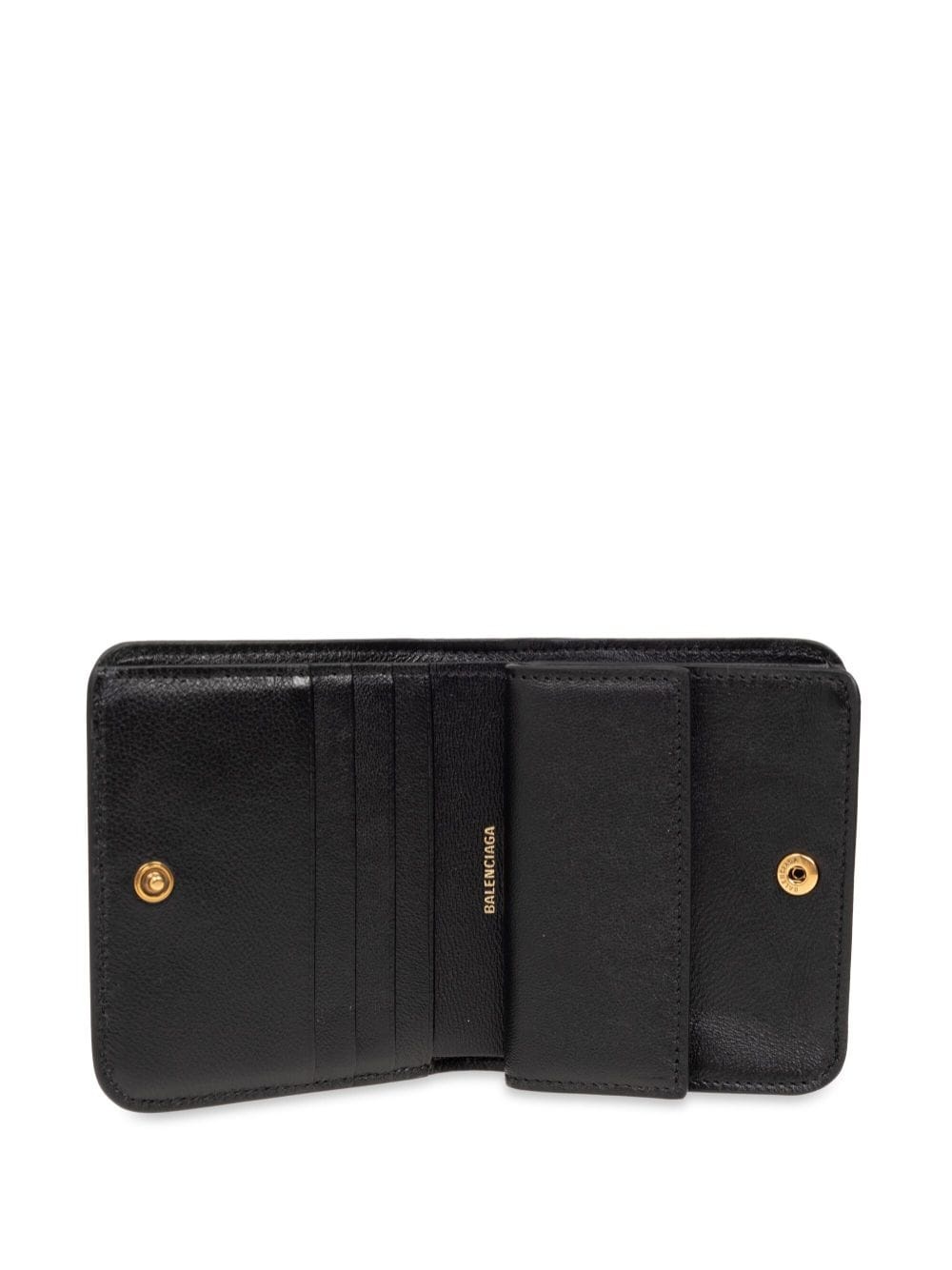 logo-debossed leather wallet - 4