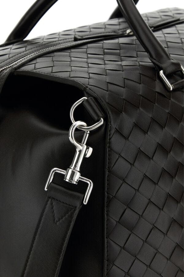 ボストンバッグ Bottega Veneta Dark Brown Weekender Tape Travel Bag Bottega Veneta Dark brown Weekender Tape travel bag