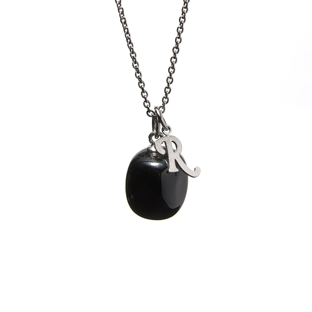 Raf Simons Stone Pendant and Necklace - 2