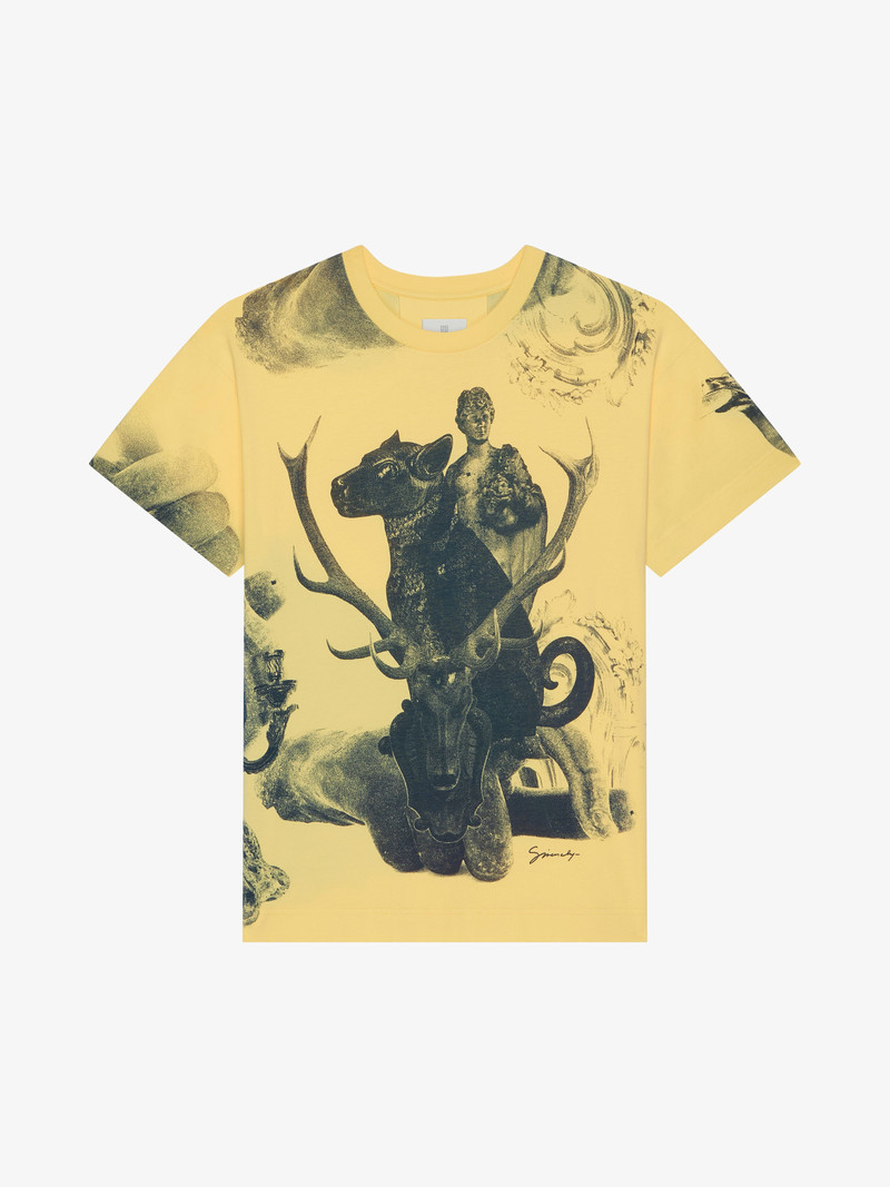 T-SHIRT IN COTTON WITH HUBERT OBJECTS PRINT - 1