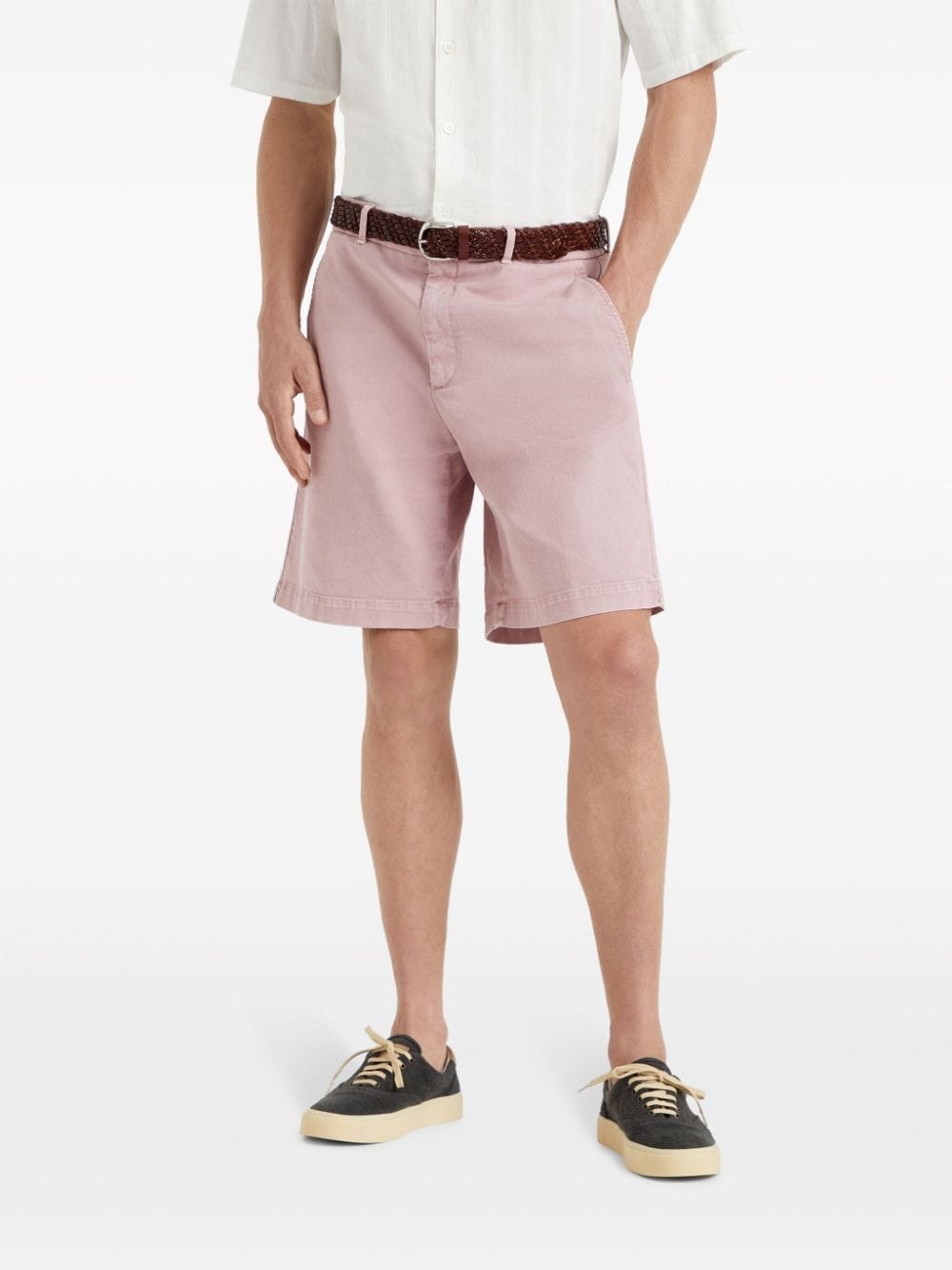 denim Bermuda shorts - 3