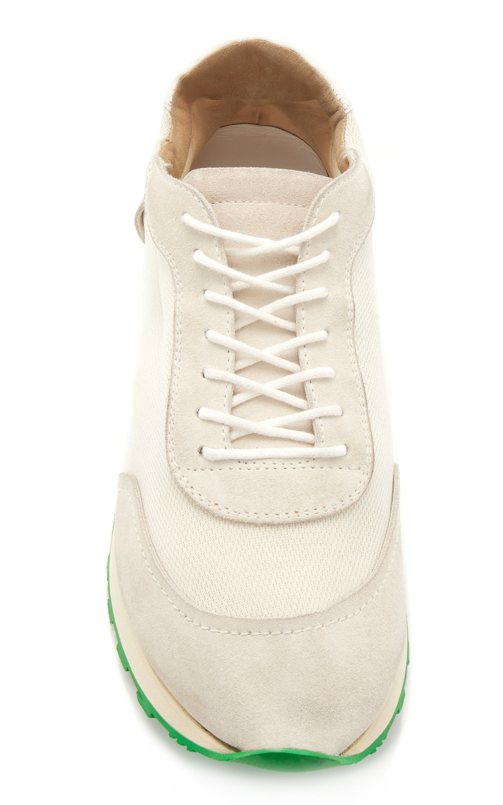 Owen Leather, Mesh Sneakers white - 4