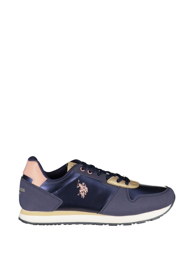 logo-print lace-up sneakers 1