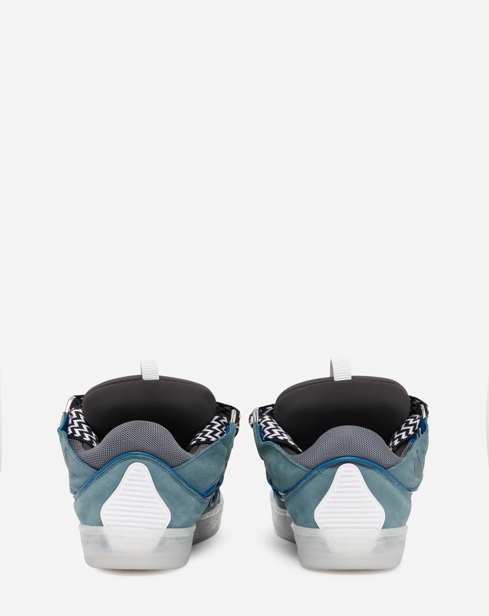 LEATHER CURB SNEAKERS - 6