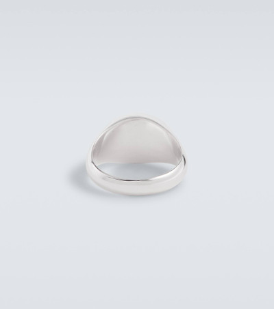 GUCCI Logo sterling silver ring outlook