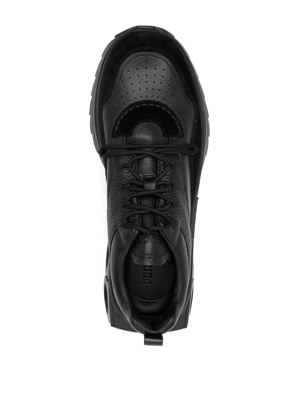 Running leather sneakers - 4