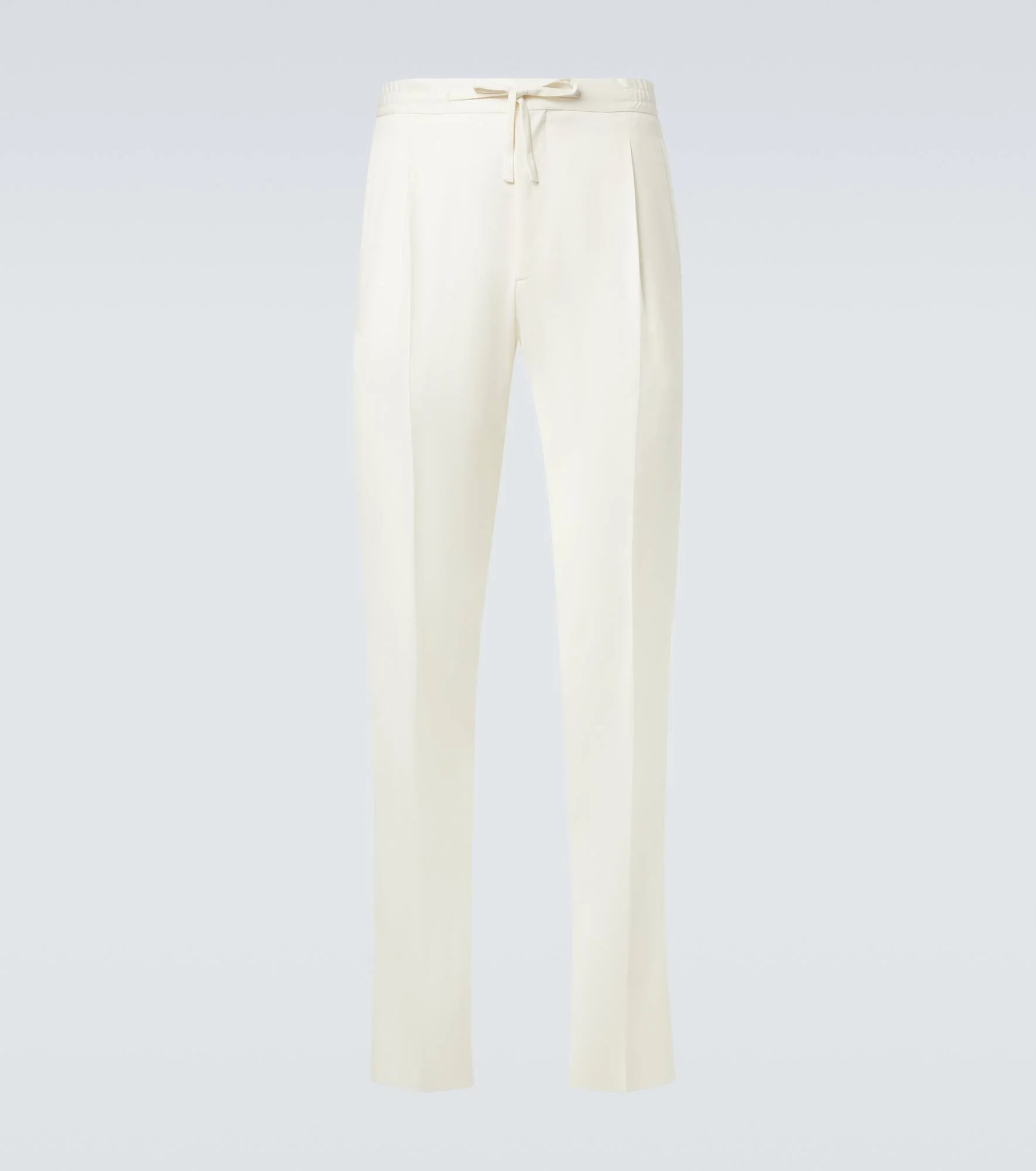 Virgin wool tapered pants - 1
