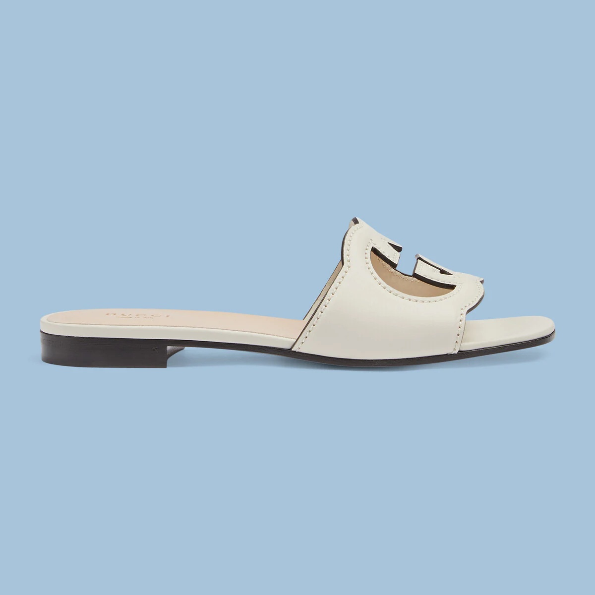 Women's Interlocking G cut-out slide sandal - 1