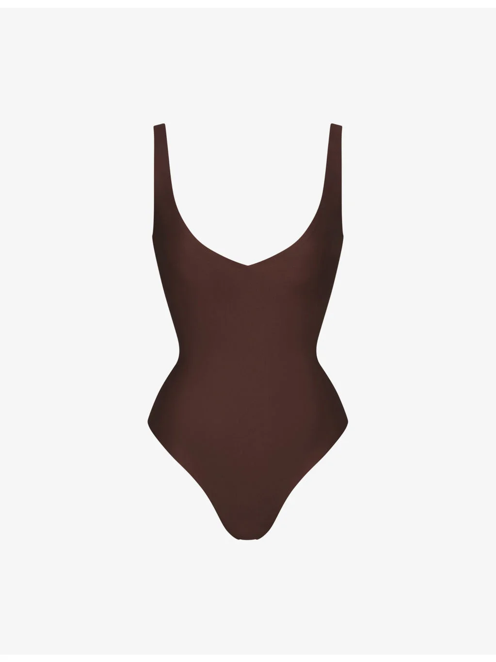 SKIMS Body Plunge Thong Stretch-Woven Body - 1