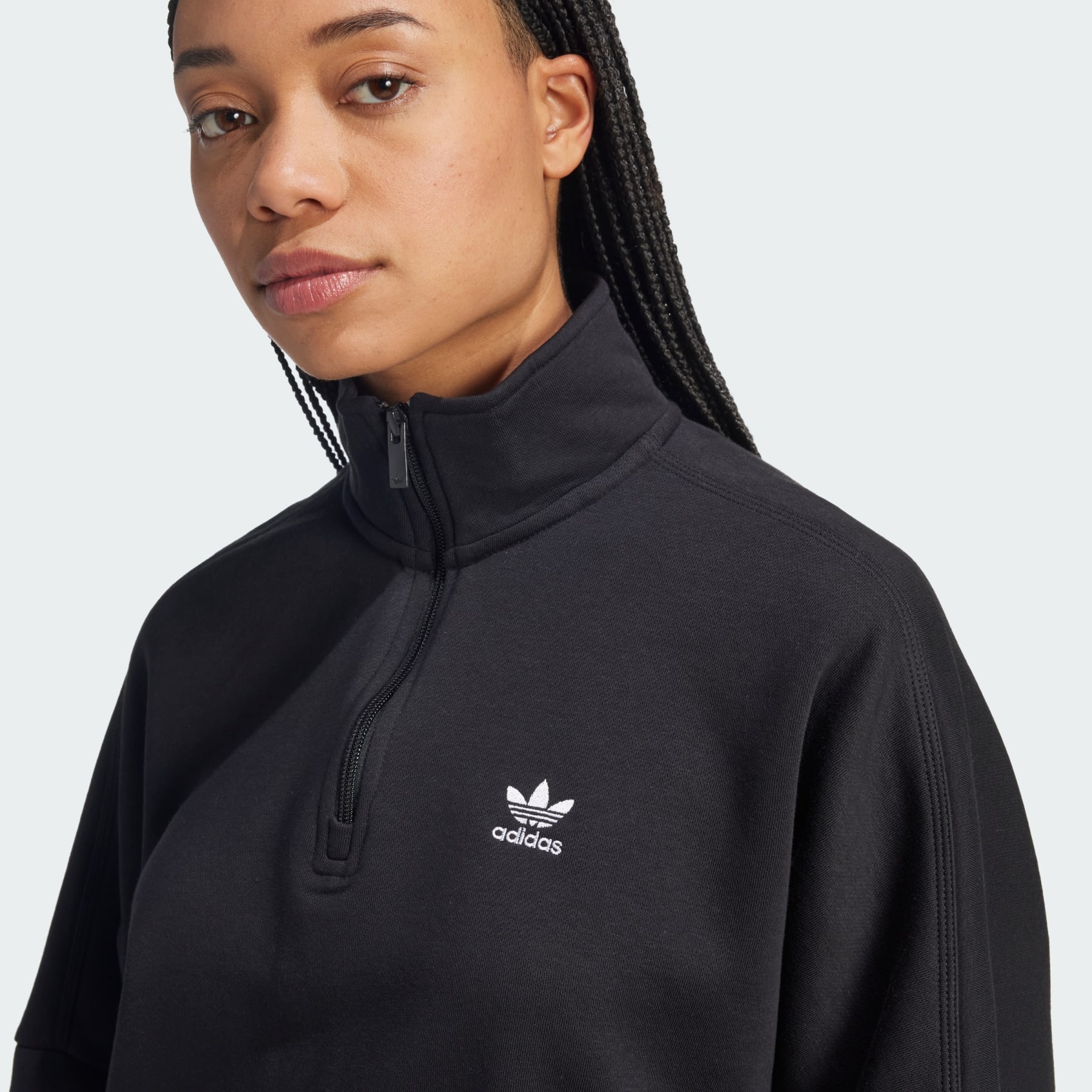 Essentials 1/2 Zip Fleece Sweatshirt - 5