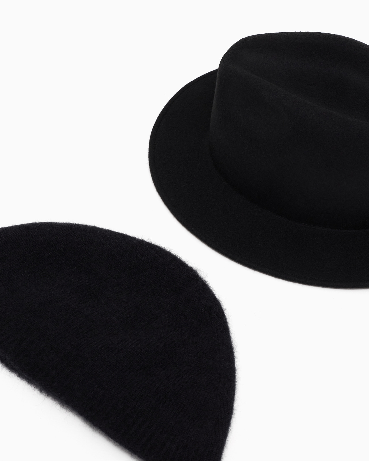 WIDE-BRIMMED, WOOL HAT - 3