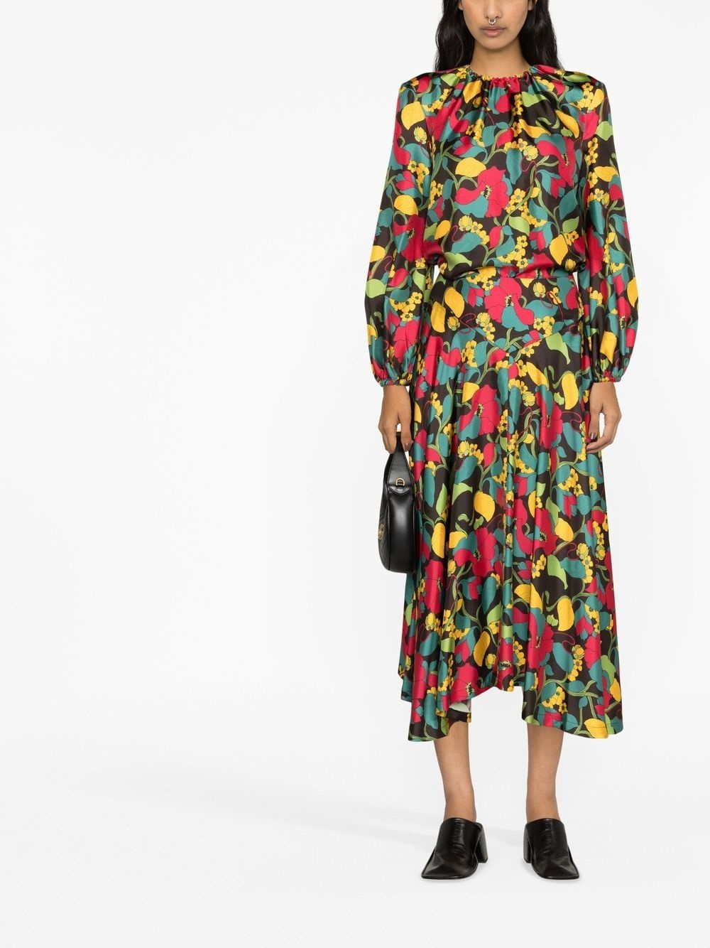 Milano asymmetric skirt - 2