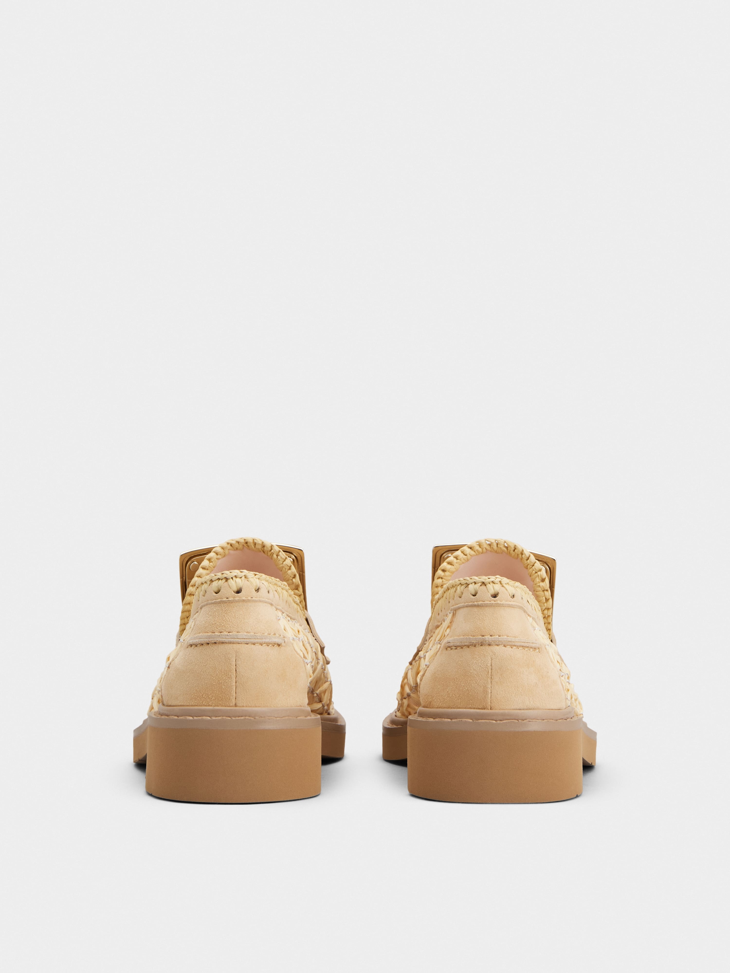 Viv' Rangers Loafers in raffia - 5