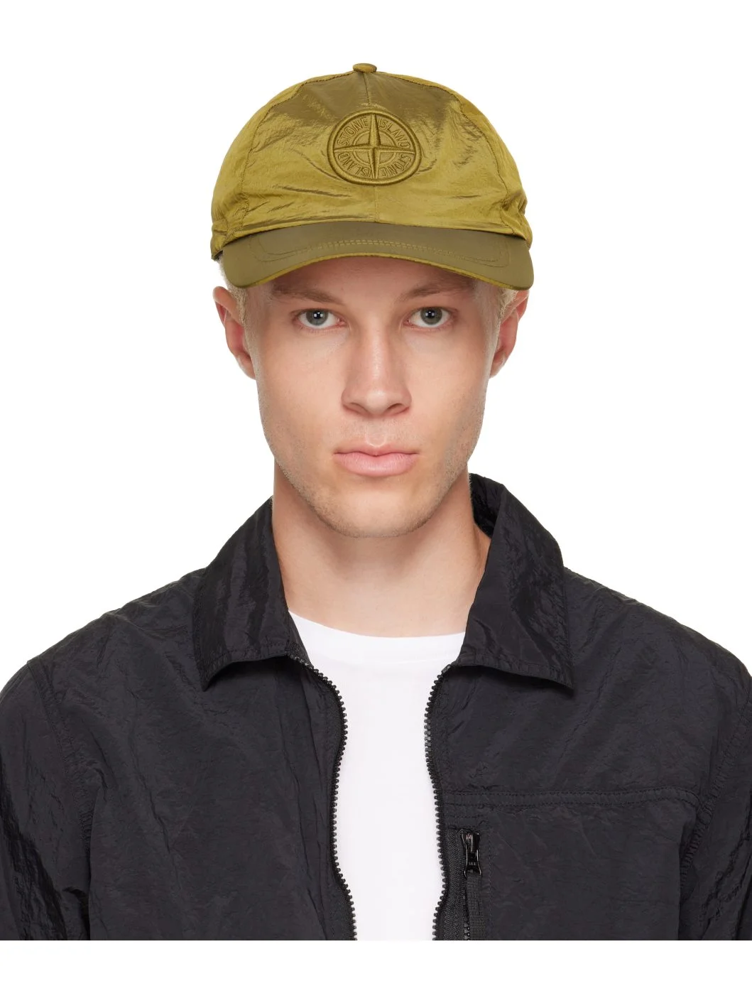 Khaki 9100011 Nylon Metal ECONYL Cap - 1