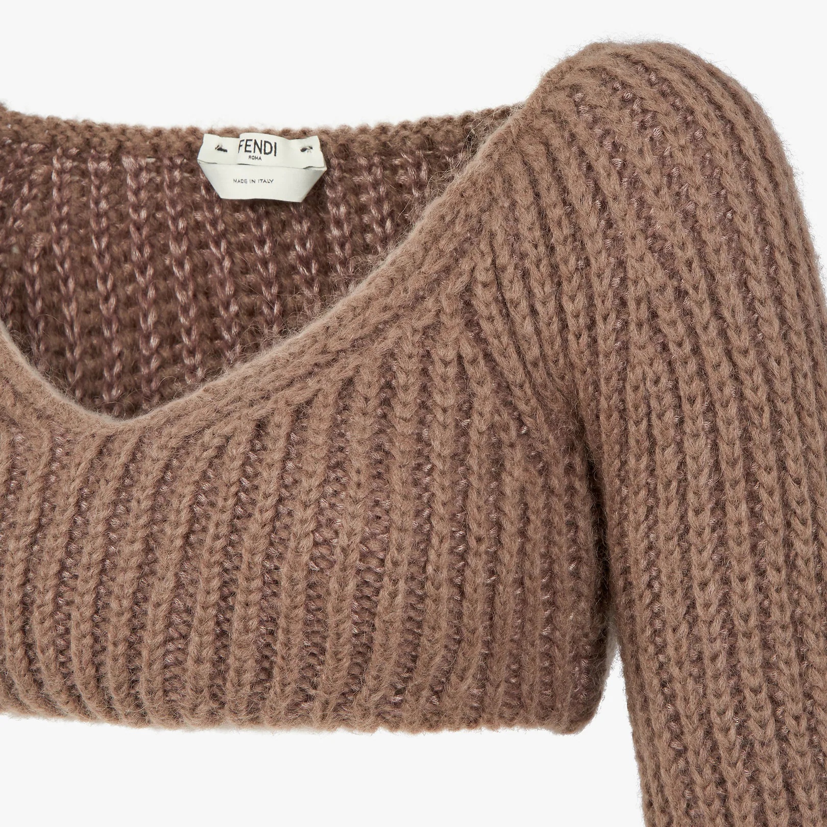 Brown mohair top - 3