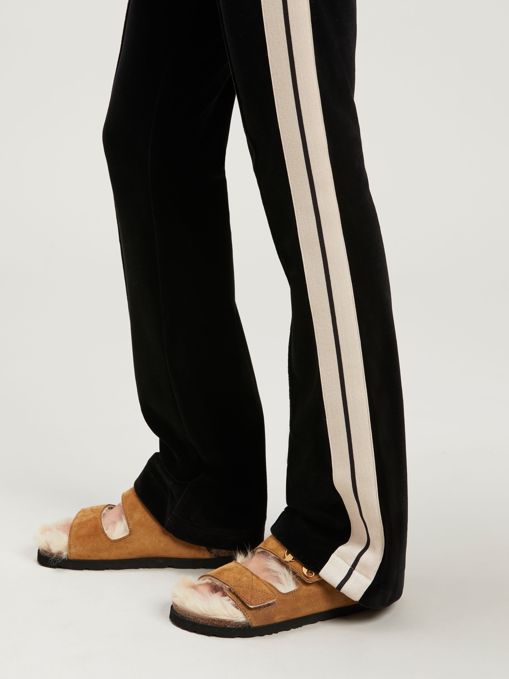 Velvet Flare Track Pants - 6