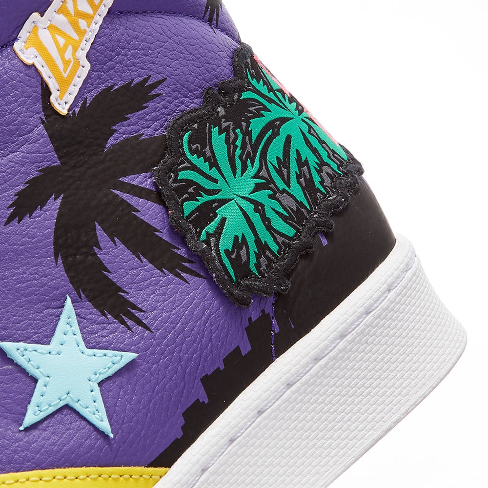 Converse x Chinatown Market Pro Leather Hi Lakers - 4