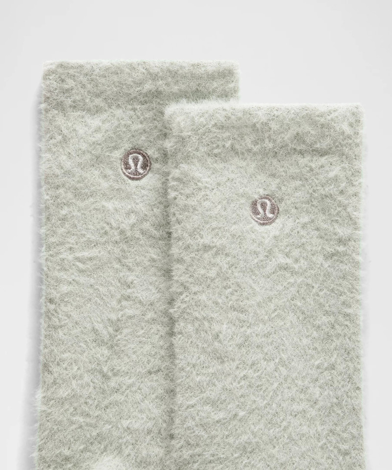 lululemon Unisex Fuzzy Crew Socks outlook