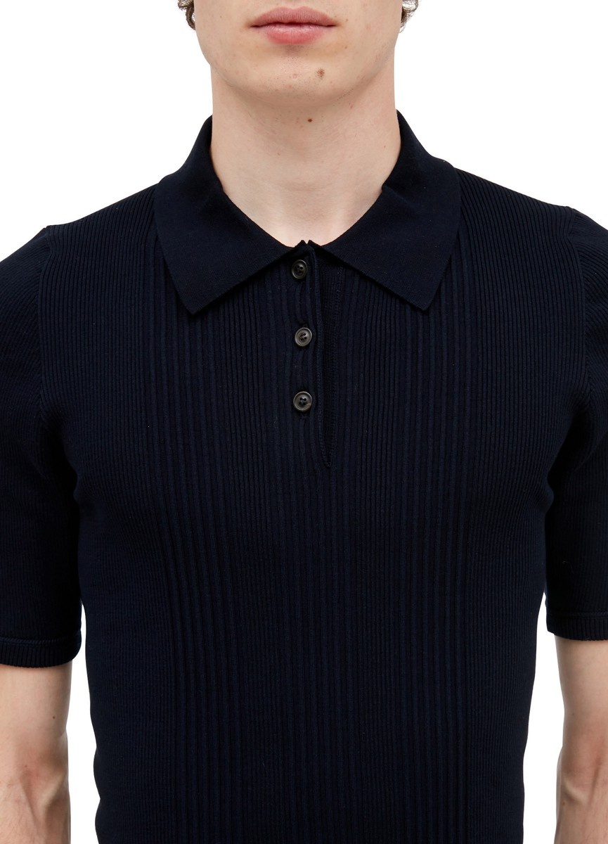 Underwear knit polo shirt - 4