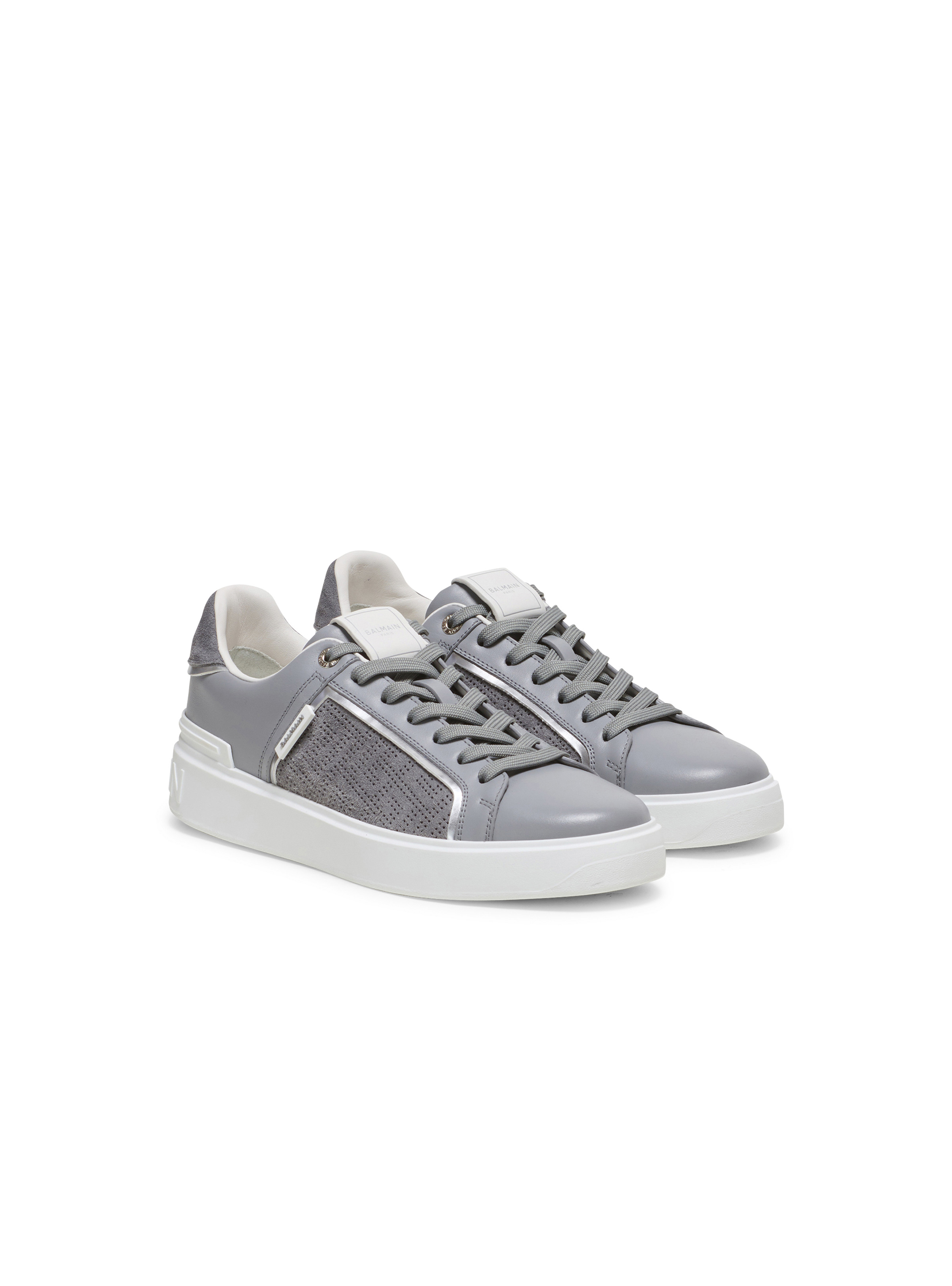 B-Court trainers in perforated monogrammed leather - 2