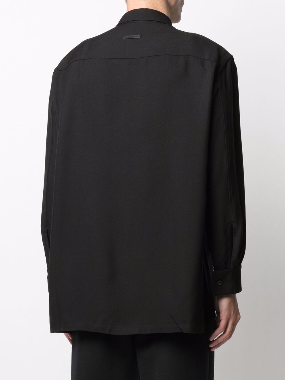 cargo-pocket longsleeved shirt - 4