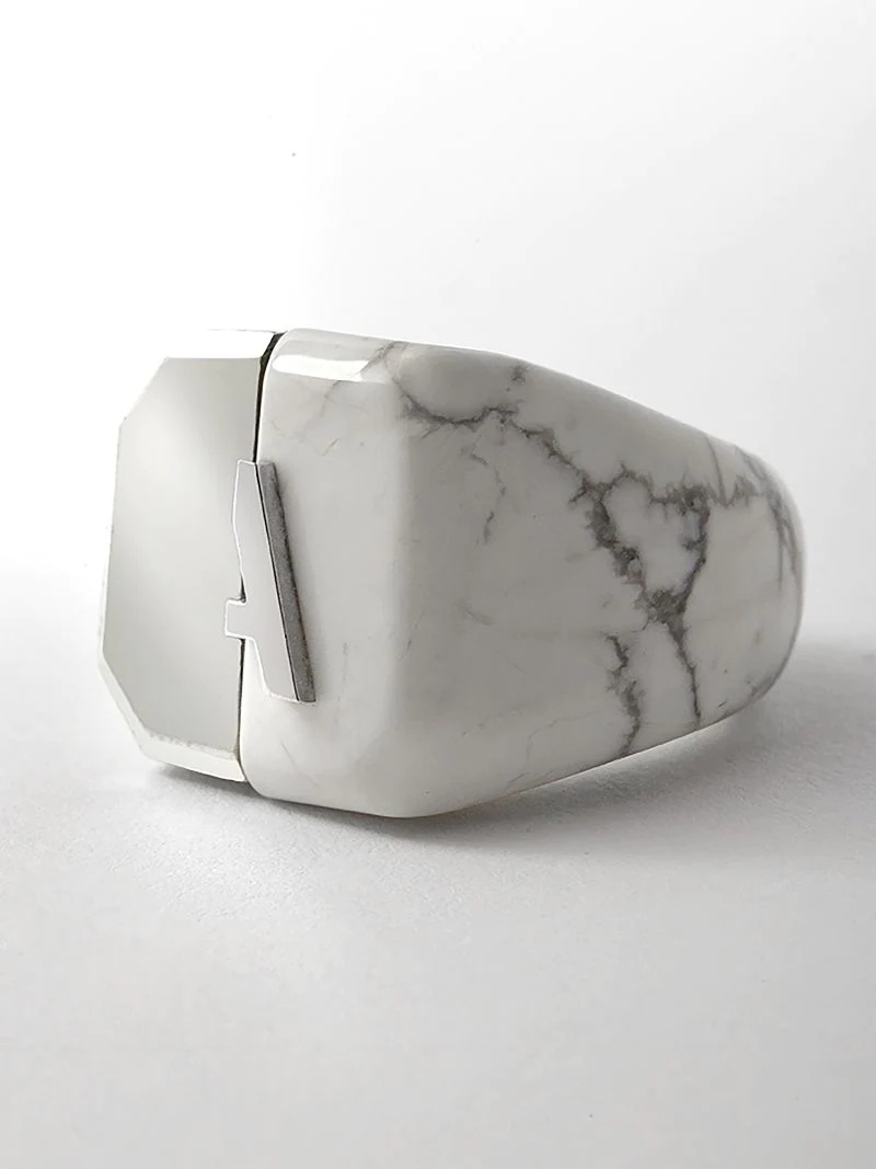 MISFIT STONE RING - 3