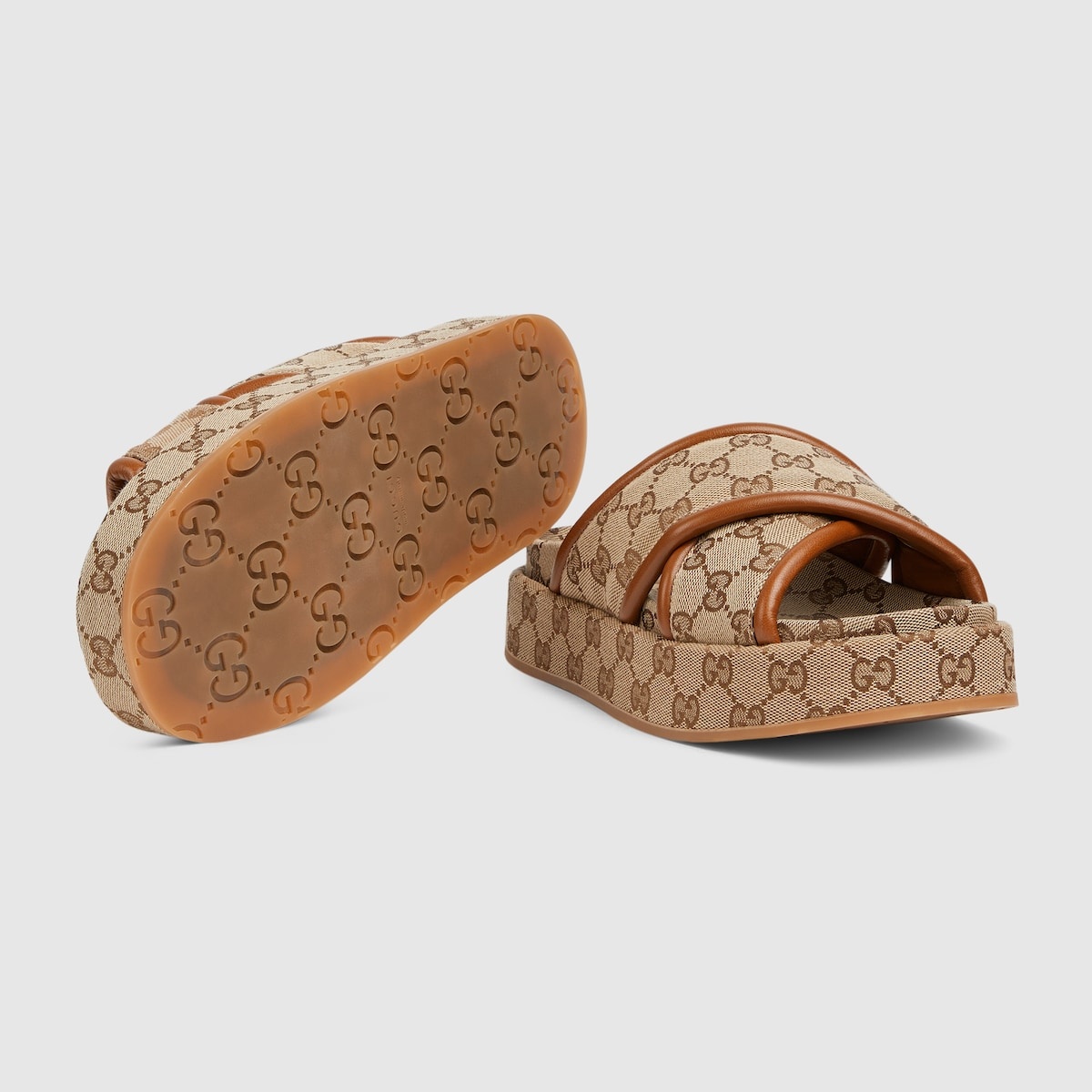 Women's GG platform sandal - 6