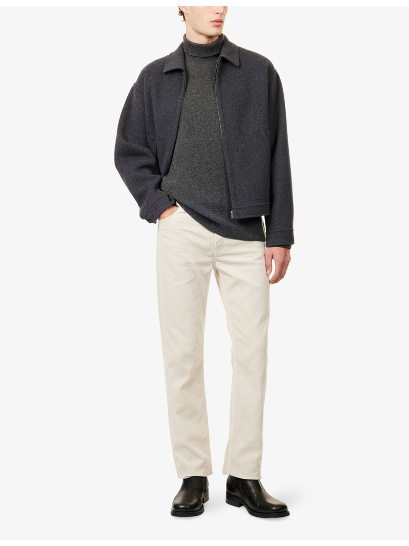 The Row Gerry Straight-Leg Corduroy Trousers outlook