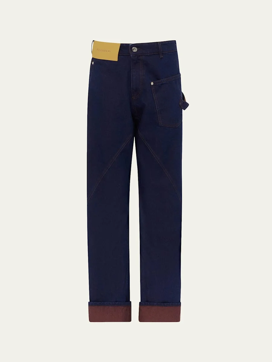 Men's Twisted Workwear Jeans - 1