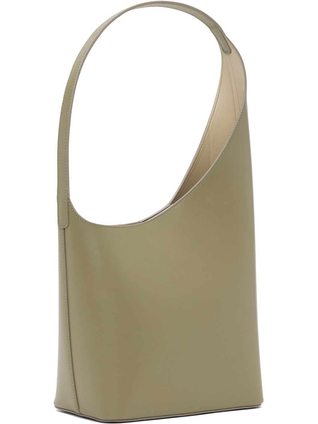 Khaki Demi Lune Bag - 3