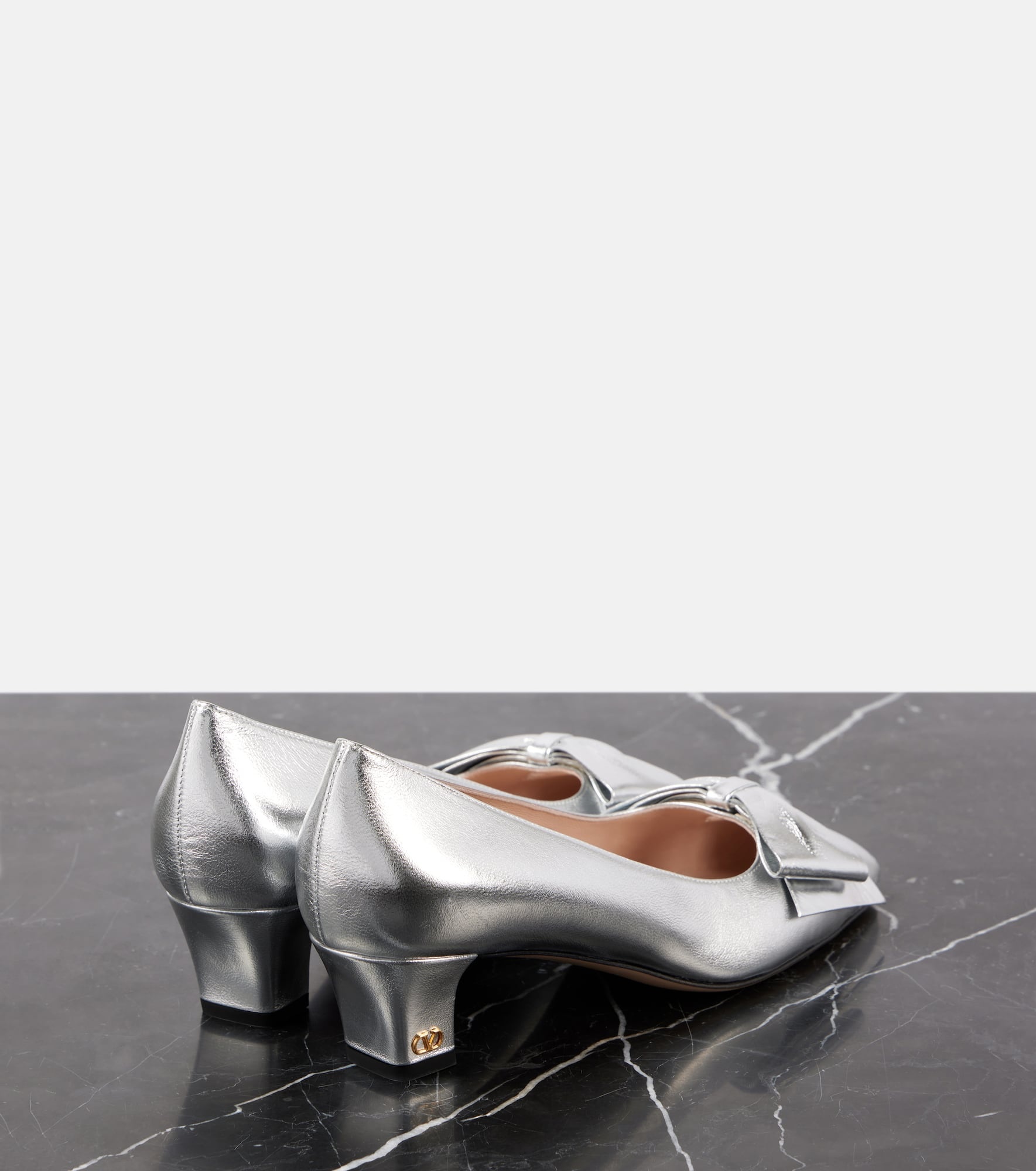 Bowow 45 metallic leather pumps - 2