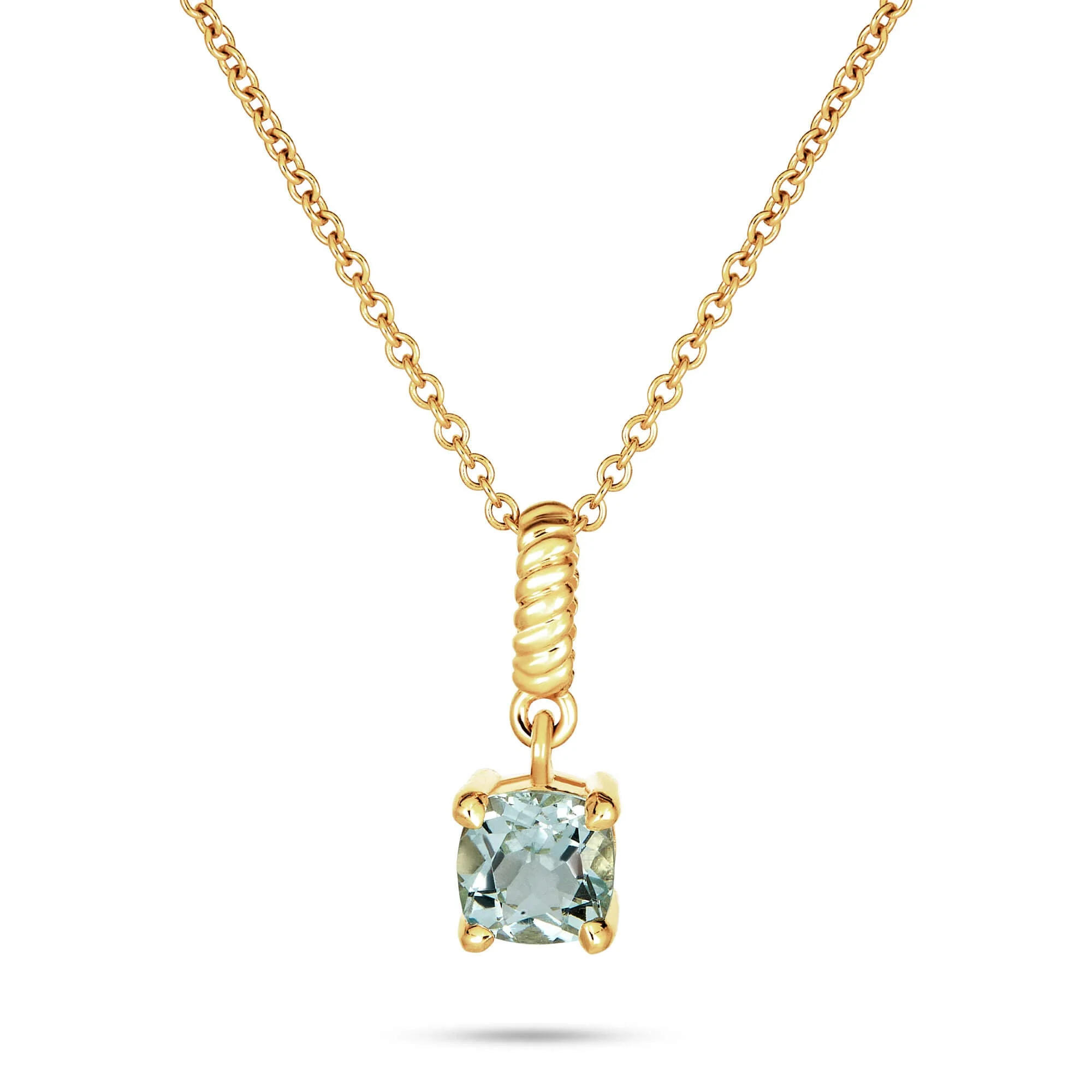 Blue Lagoon Aquamarine Necklace - 1