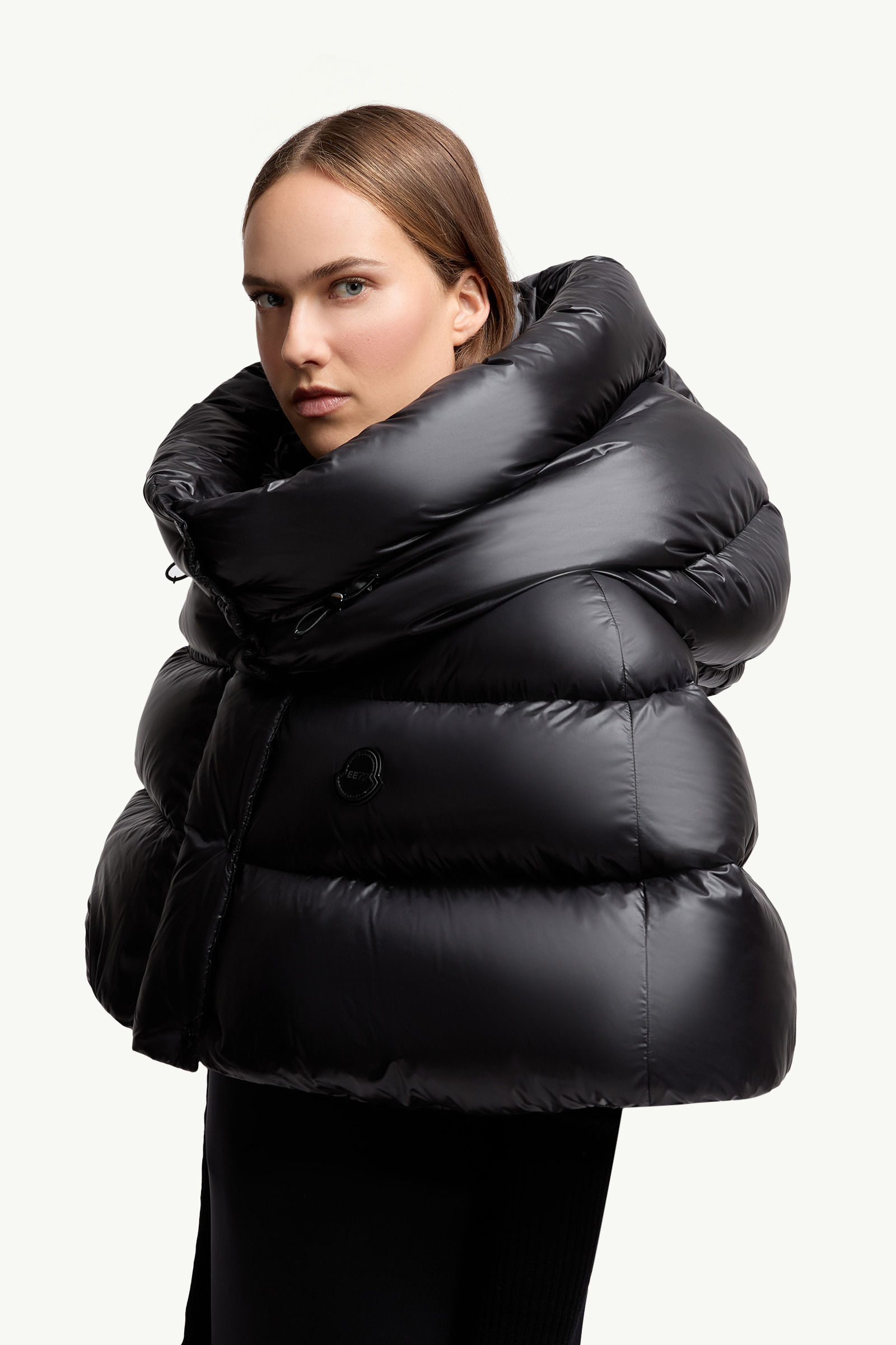 Moncler x EE72 by Edward Enninful Hooded Down Cape - 4