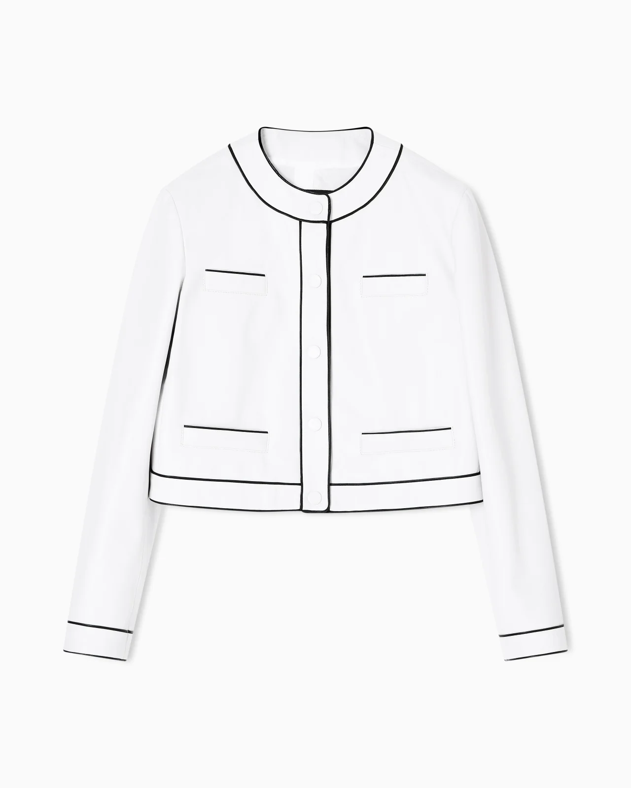 SEMI-ANILINE LAMBSKIN NAPPA LEATHER JACKET - 1