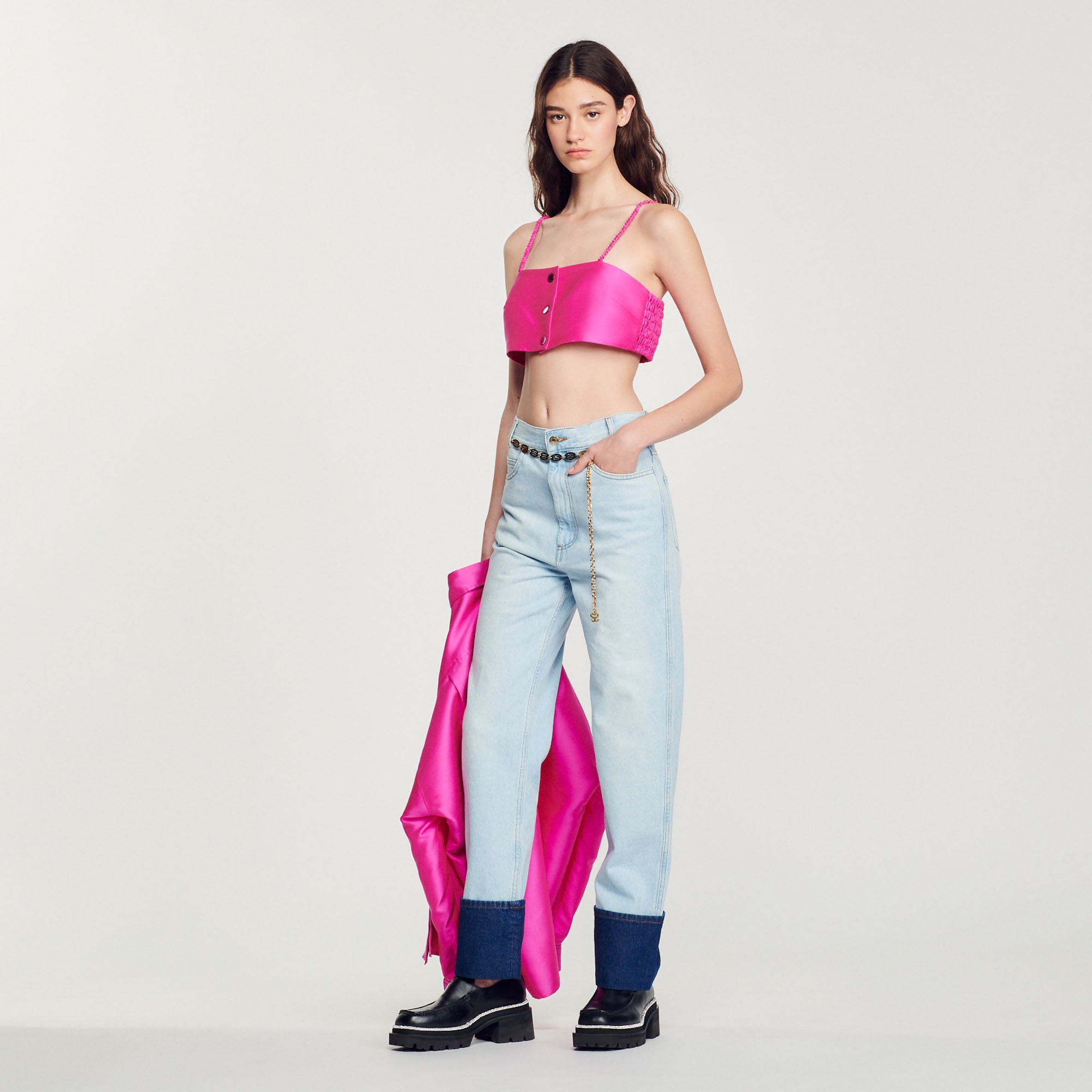 Satin bra top - 5