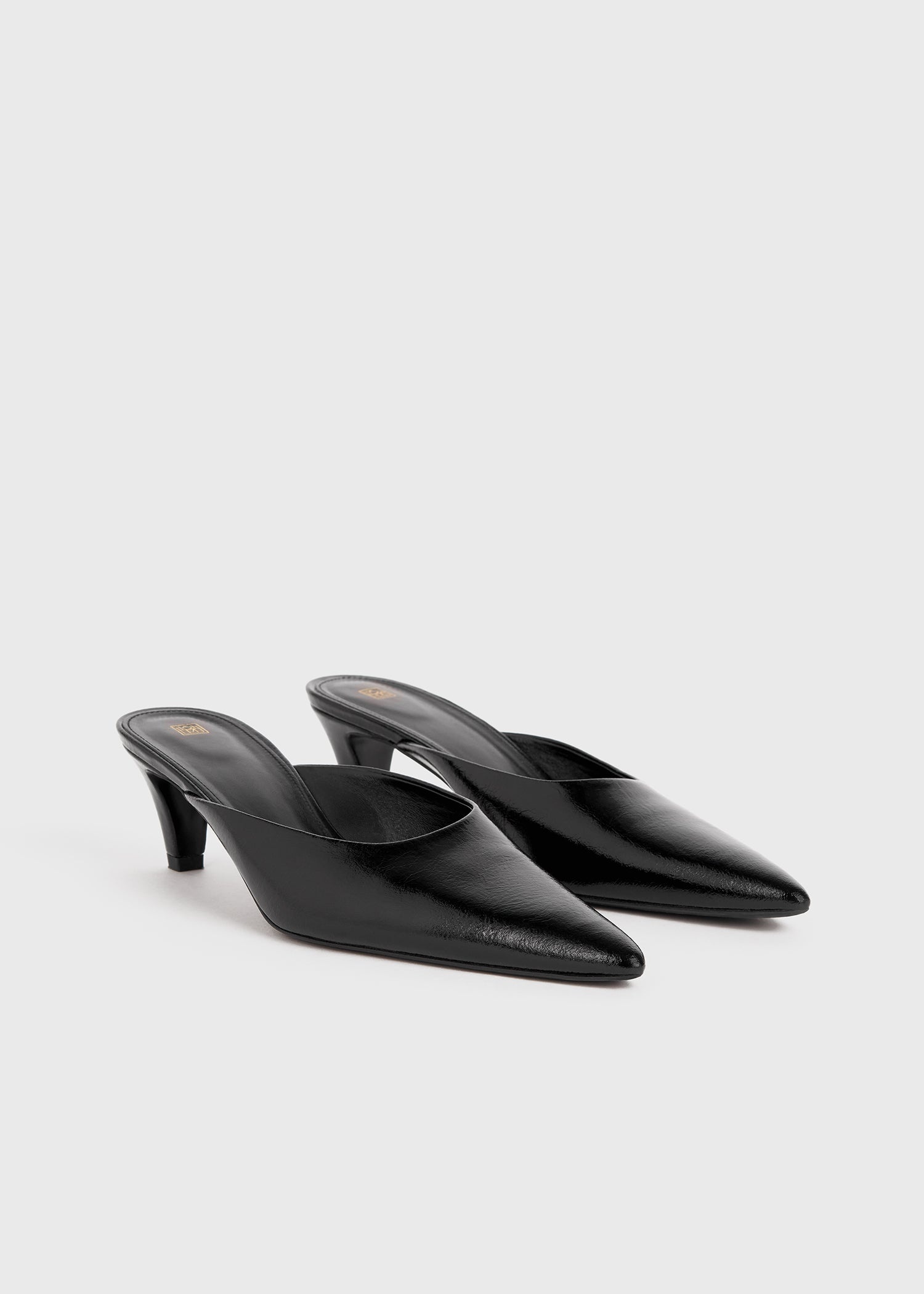 The Patent Leather Mule black - 6