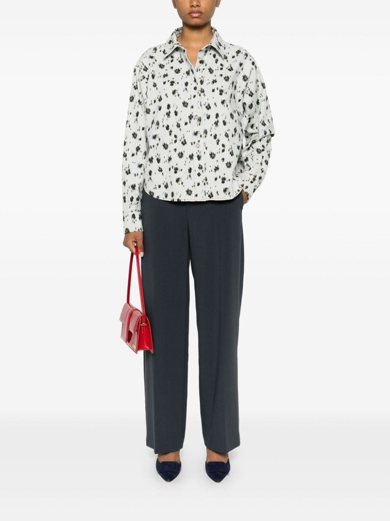 Vince belted wide-leg trousers outlook