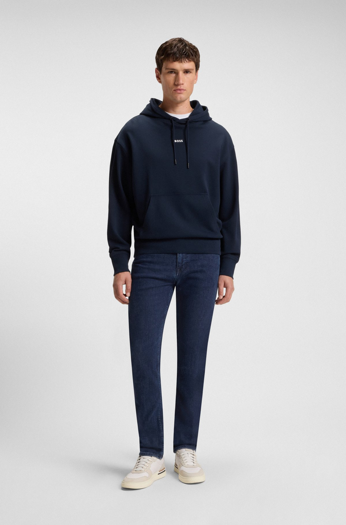 DELAWARE SLIM-FIT JEANS IN INDIGO-BLUE STRETCH DENIM - 3