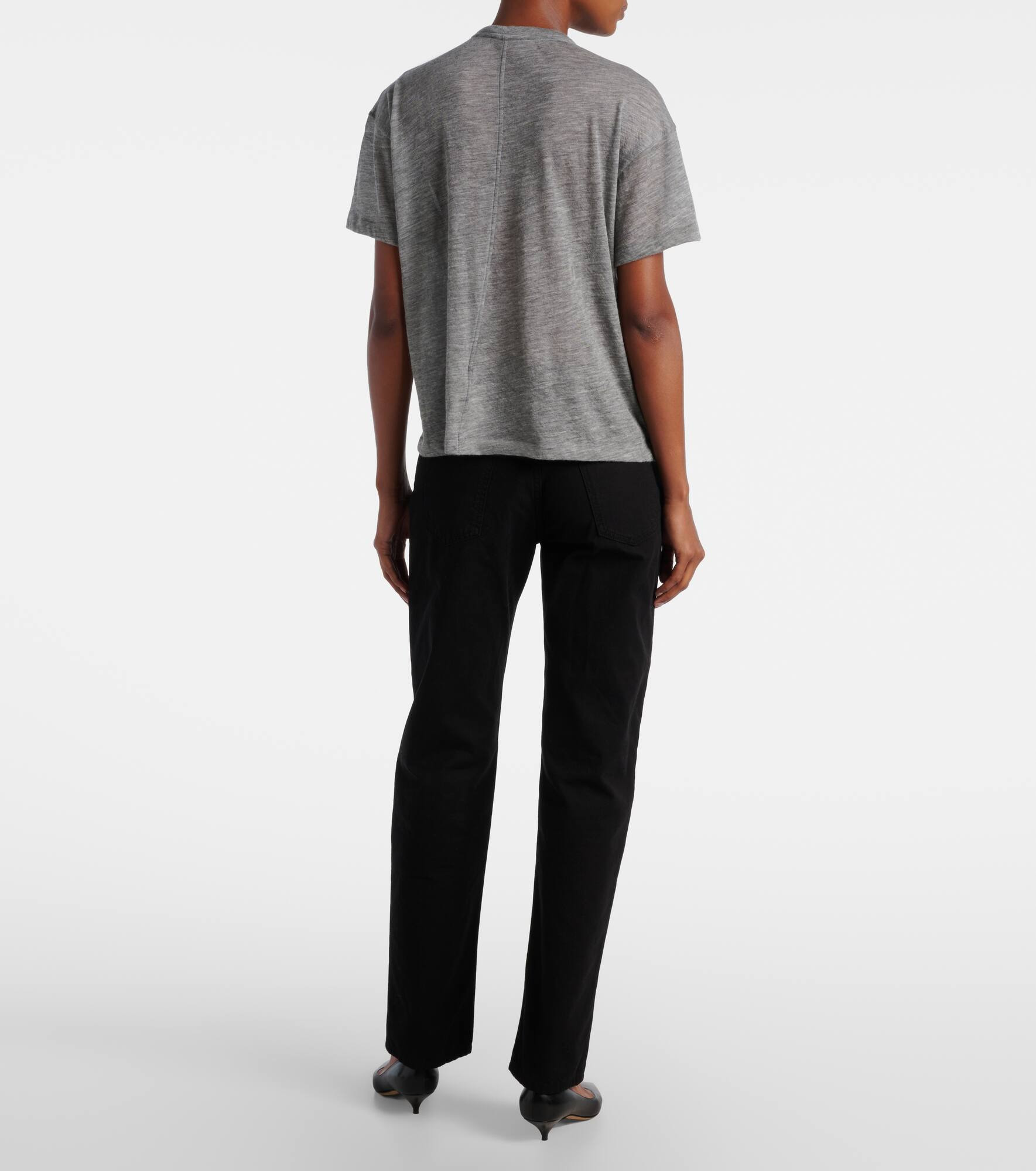 Lila knitted cashmere top - 3