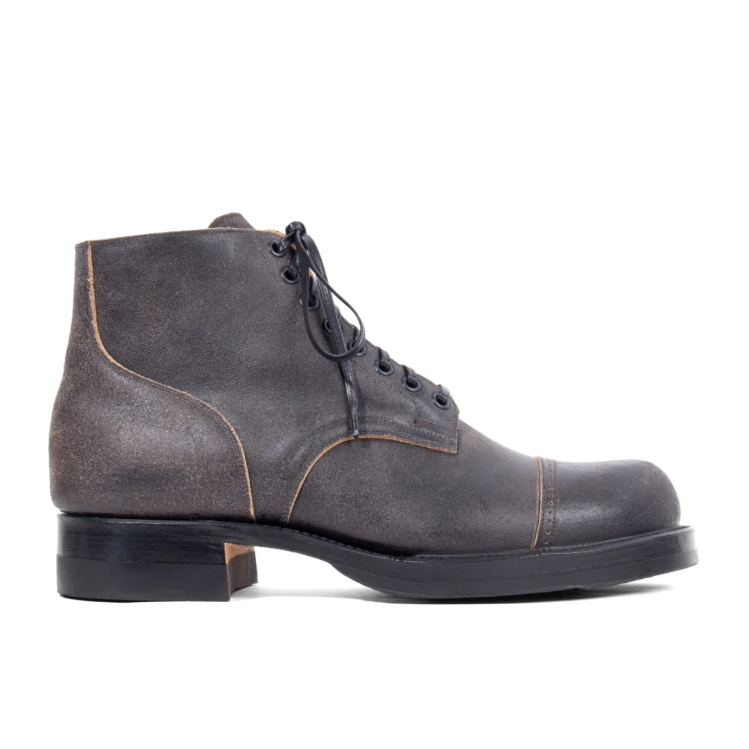 Service Boot® DCT - Black Washed Waxed Flesh - 1