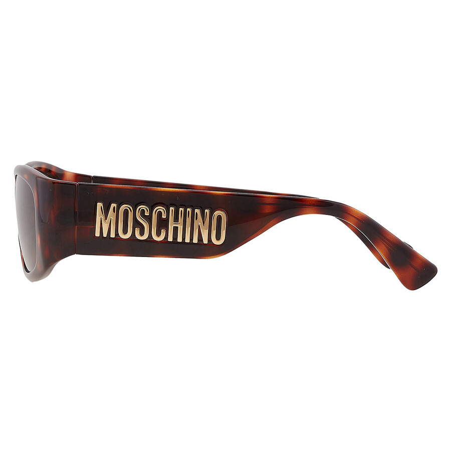 Moschino Brown Rectangular Ladies Sunglasses MOS145/S 005L/70 55 - 5
