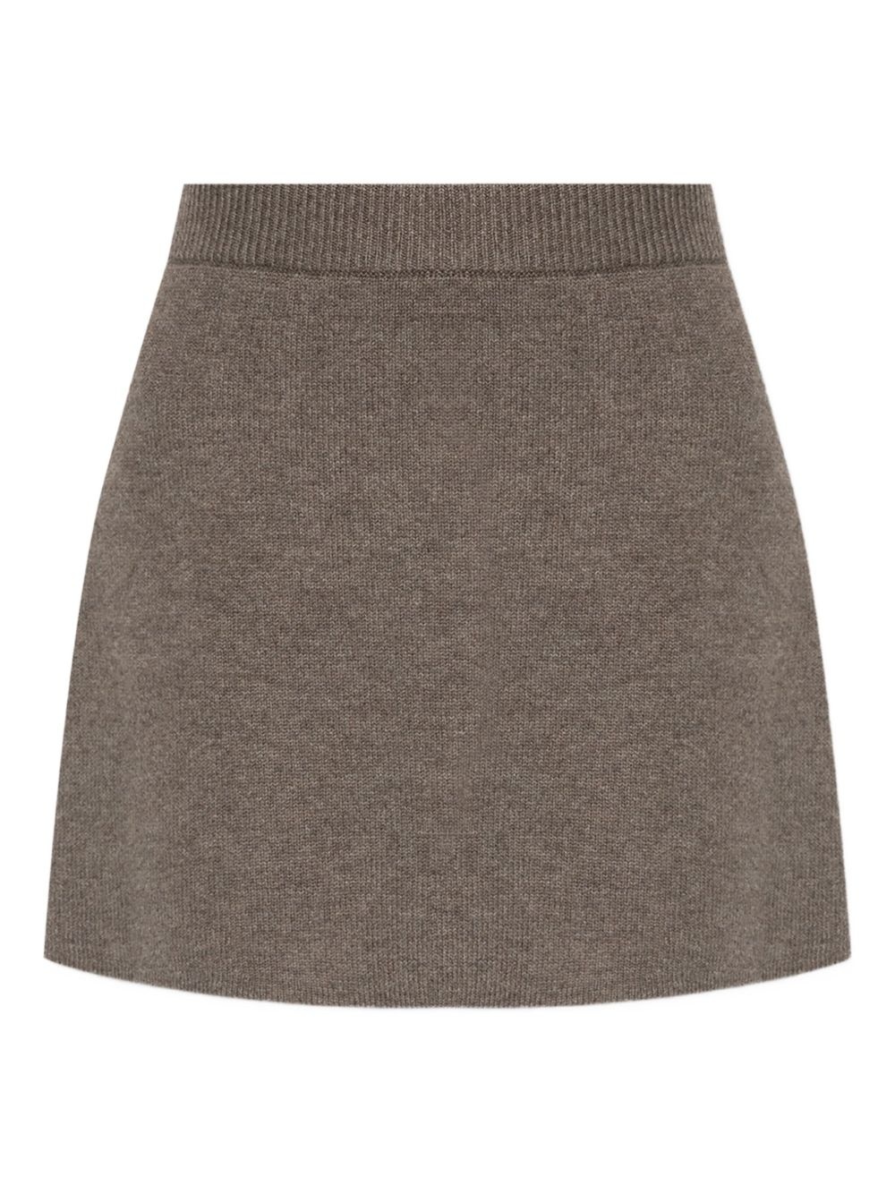 ribbed-knit mini skirt - 5