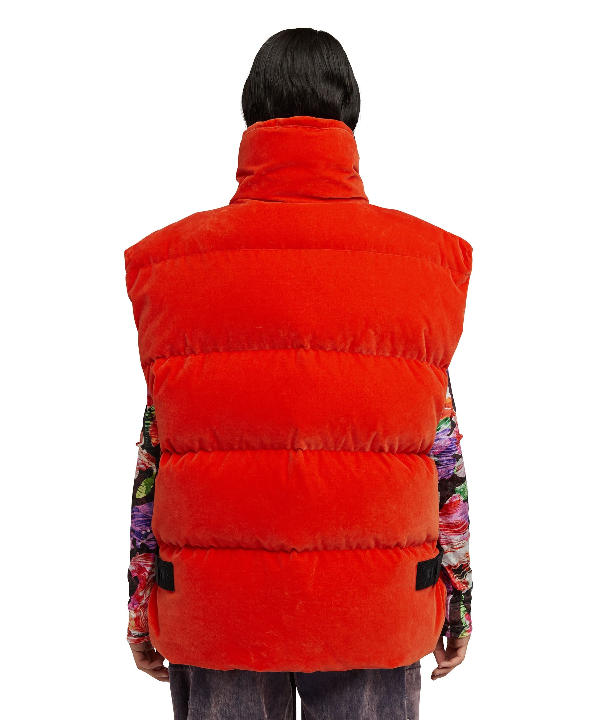 Padded vest with "Blossom Hallucination" workmanship - 3