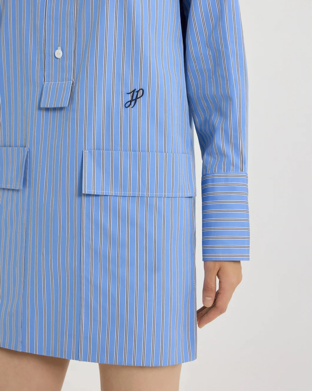 MINI POPLIN SHIRT DRESS - 4