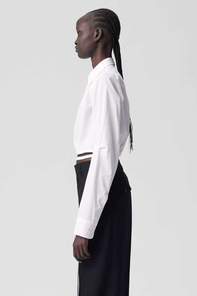 Ann Demeulemeester Dea Cropped Shirt outlook