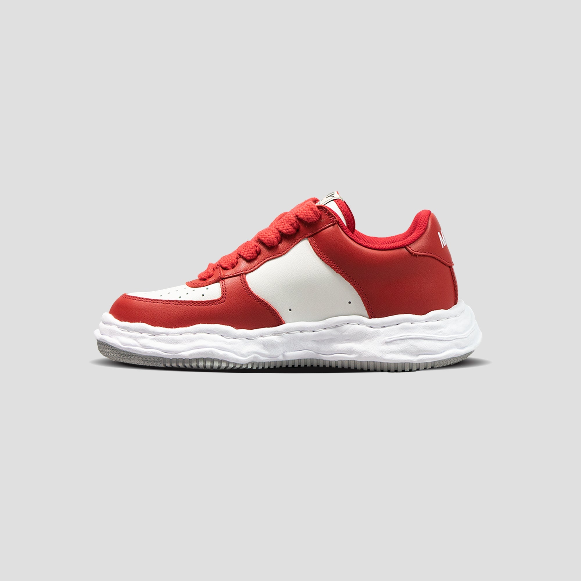 WAYNE OG SOLE LOW-TOP LEATHER SNEAKERS - 4