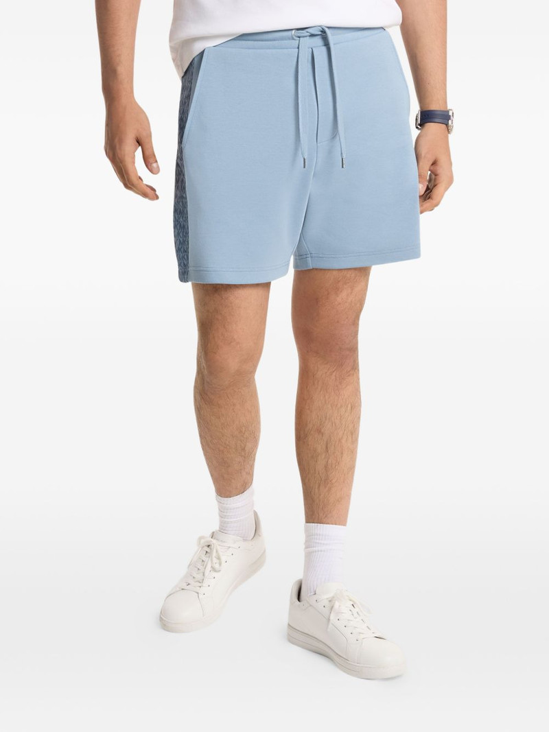 drawstring side-pattern shorts 1