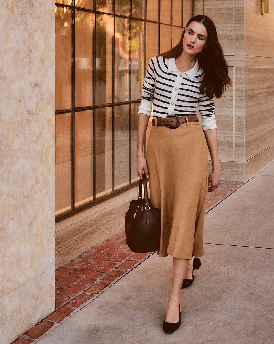 ARWEN STRETCH-LINEN SKIRT - 7