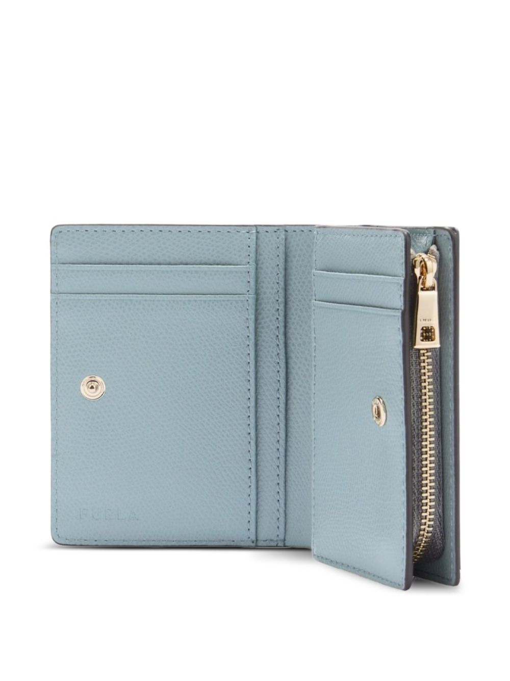 Camelia logo leather wallet - 3