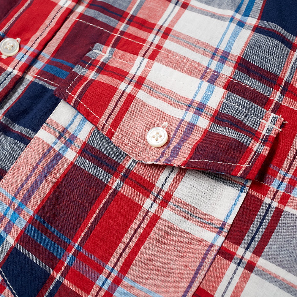 Engineered Garments Madras Plaid Popover Shirt - 2